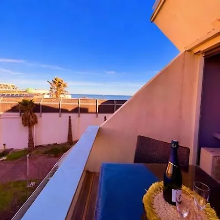 Heliopolis C41 - Studio, Place De Parking Privee, Terrasse Vue - 2 A 4 Personnes Au Pied De La *